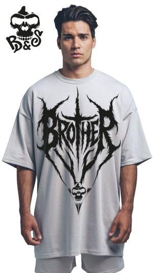 WhatsApp Image 2025-10-04 at 19.13.42 (3) 🕷️ Playera “Brother Metal” — Tribal Cut