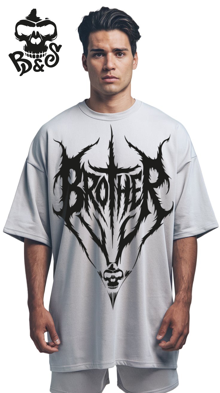 🕷️ Playera “Brother Metal” — Tribal Cut