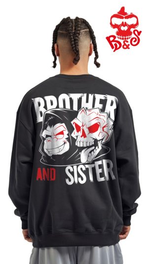 Sudadera “Brother & Sister!” — Salvajismo Gráfico