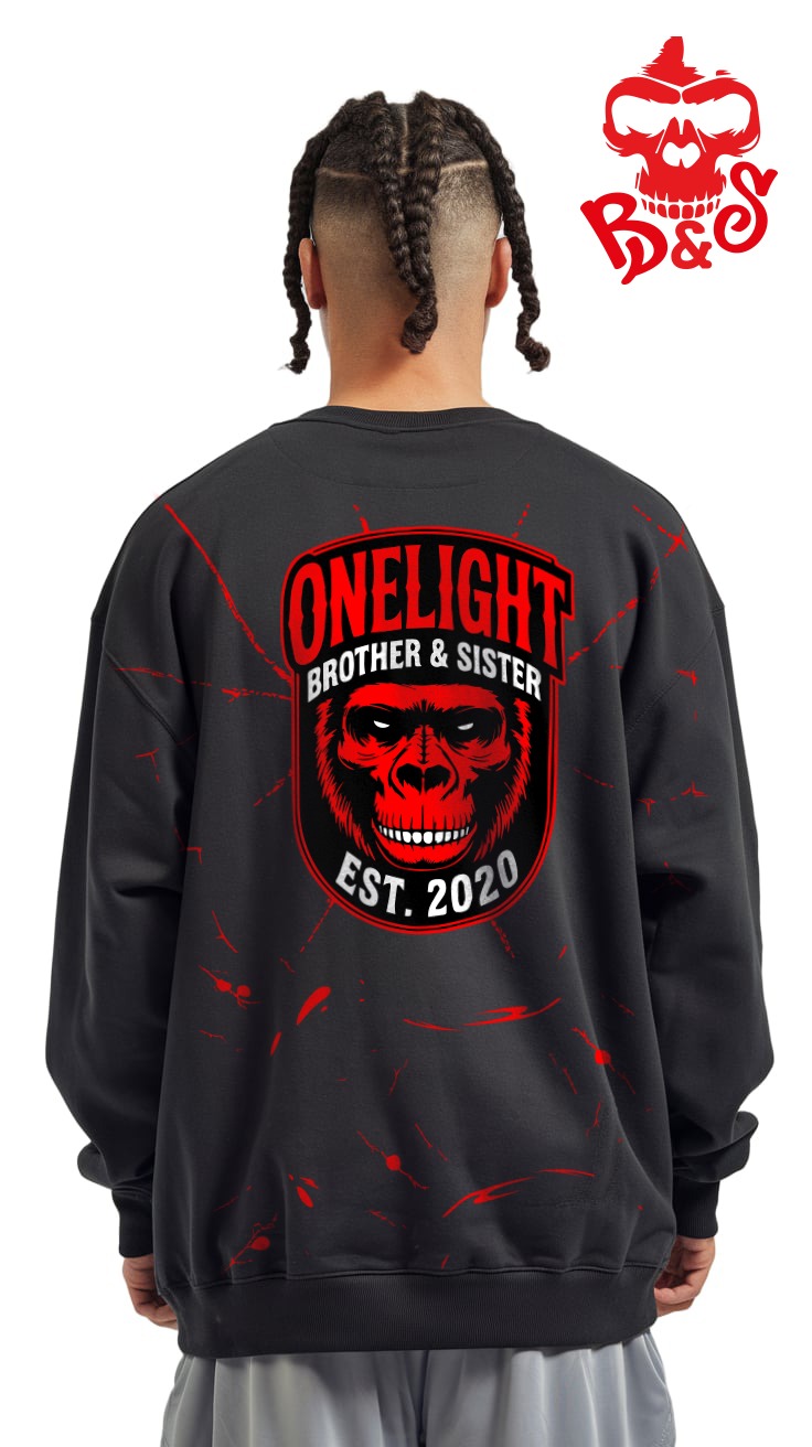 “ONELIGHT” Crewneck — Edición Manada